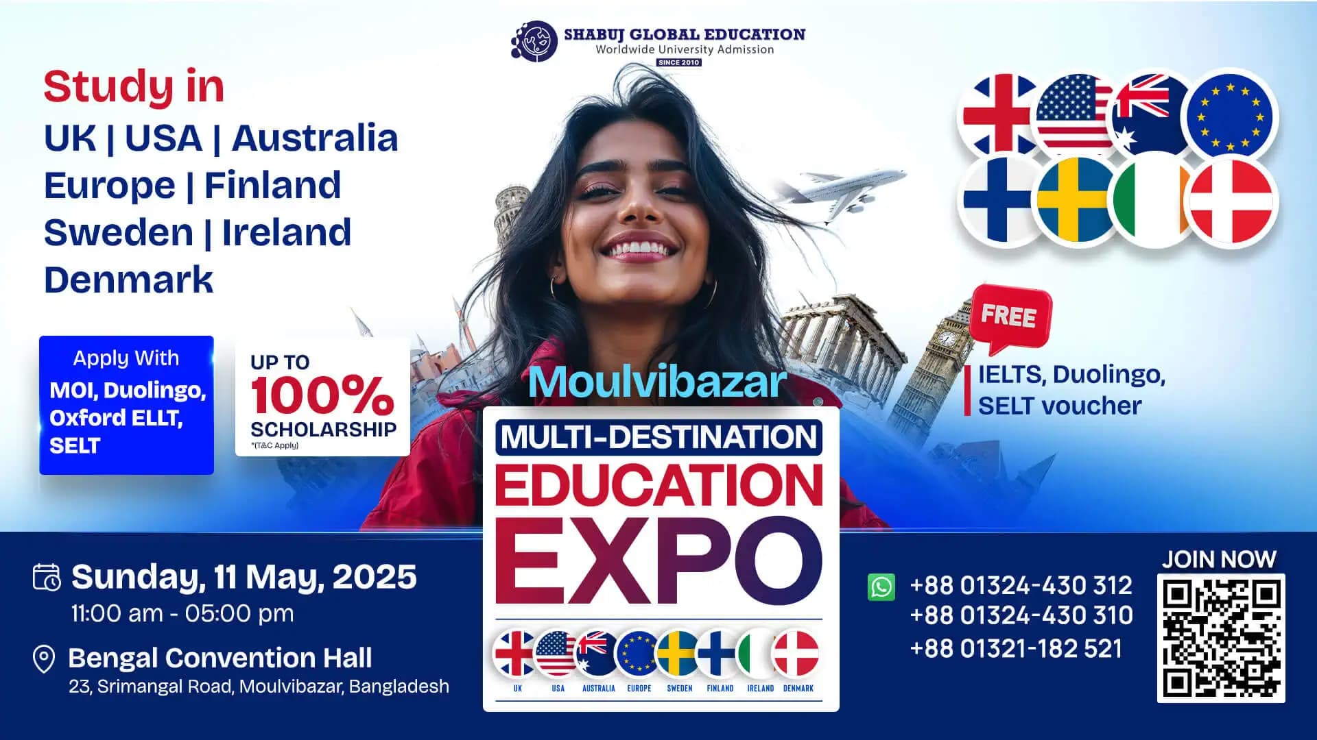 Moulvibazar Multi-Destination Education Expo MAY-2025