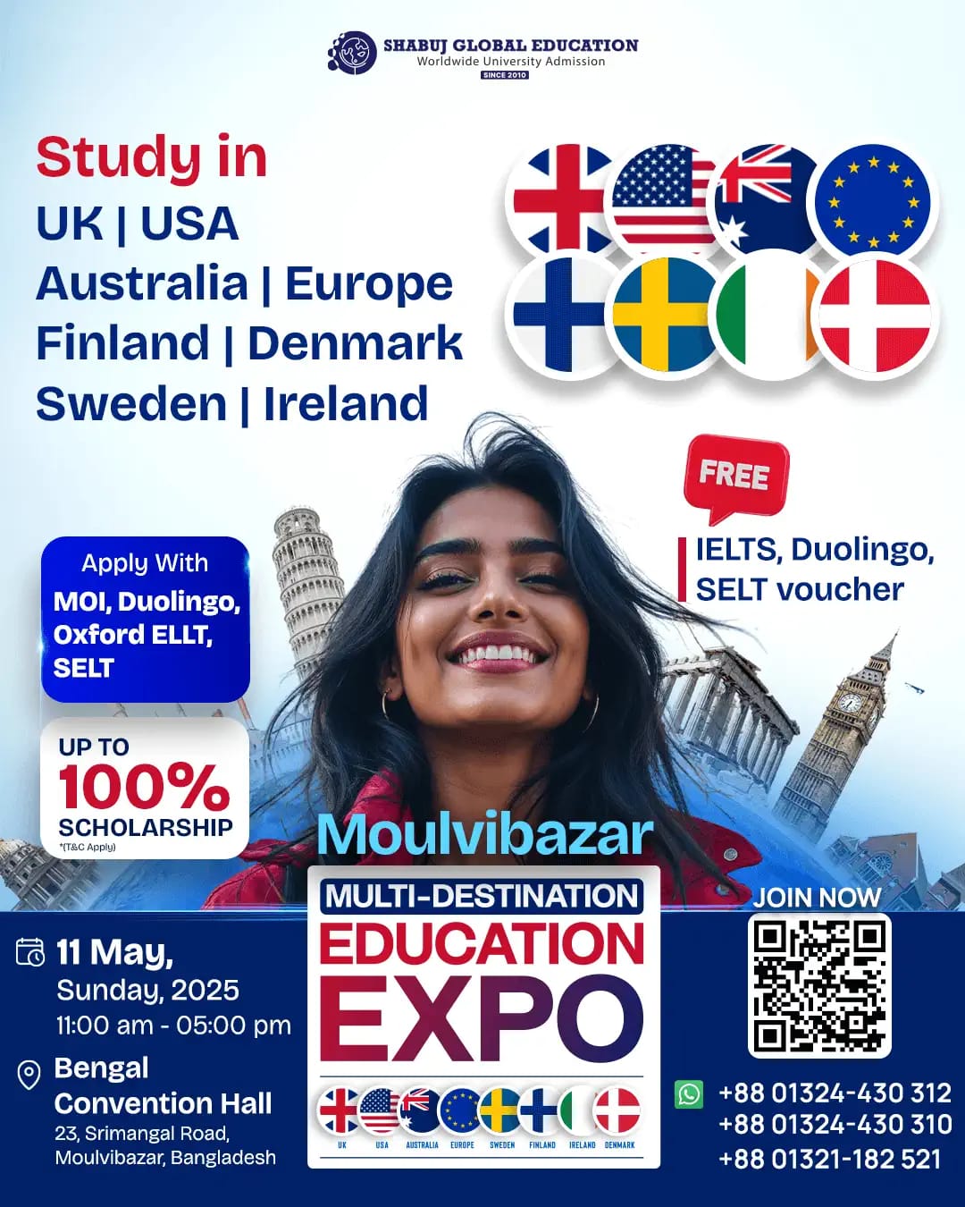 Moulvibazar Multi-Destination Education Expo MAY-2025