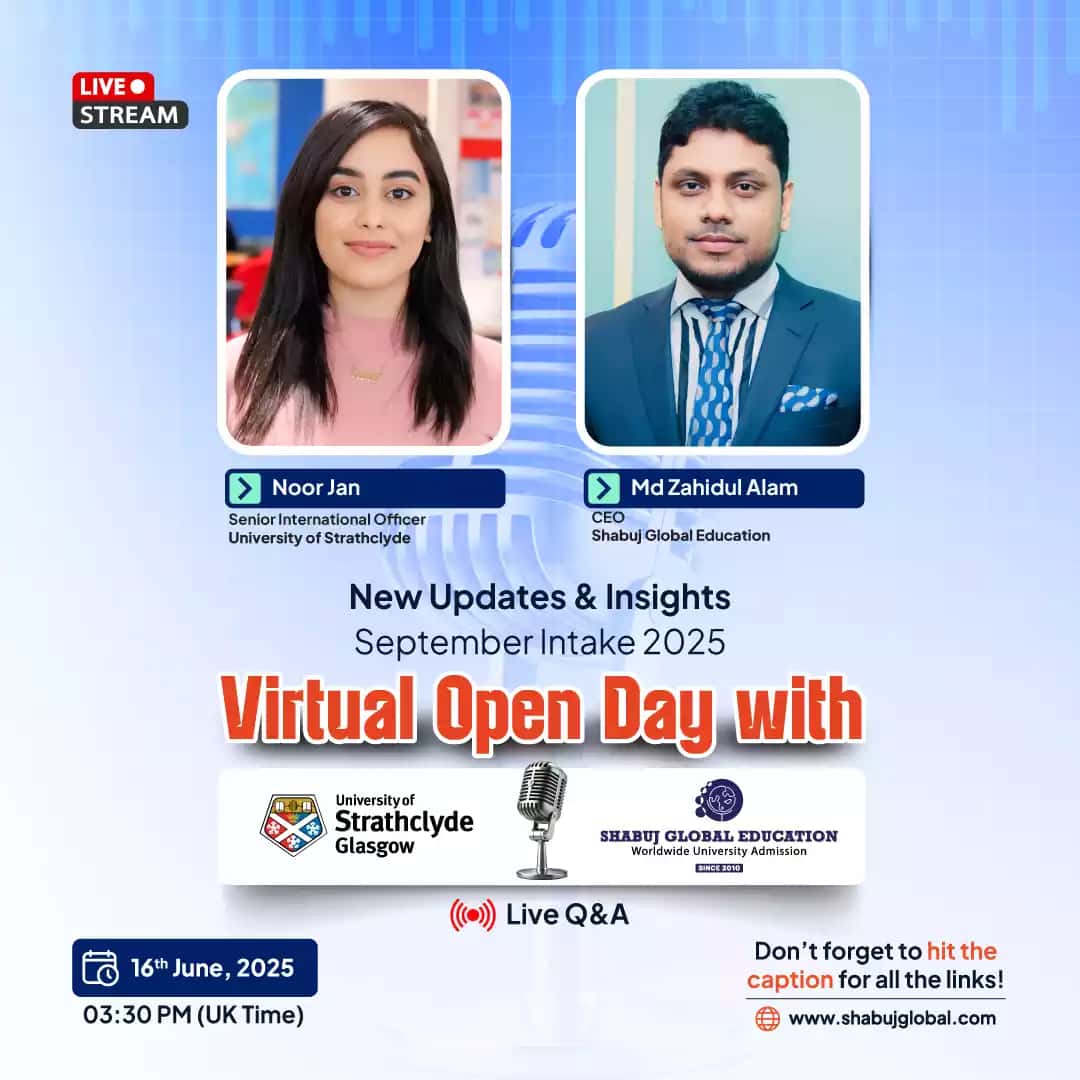 Virtual Open Day with University of Strathclyde