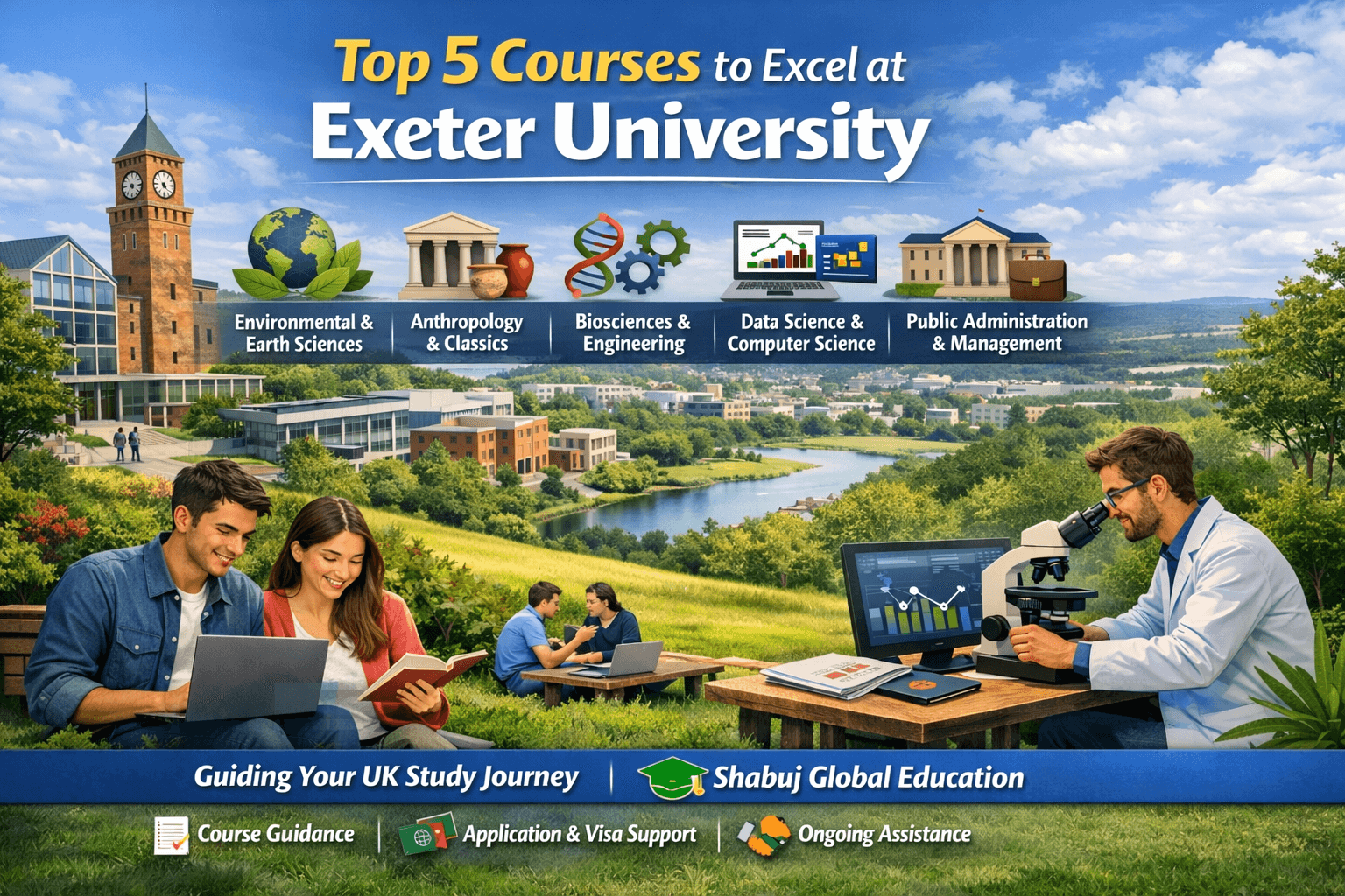 Top 5 Courses to Excel at Exeter University