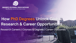 How PhD Degrees Unlock Global Research & Career Opportunities