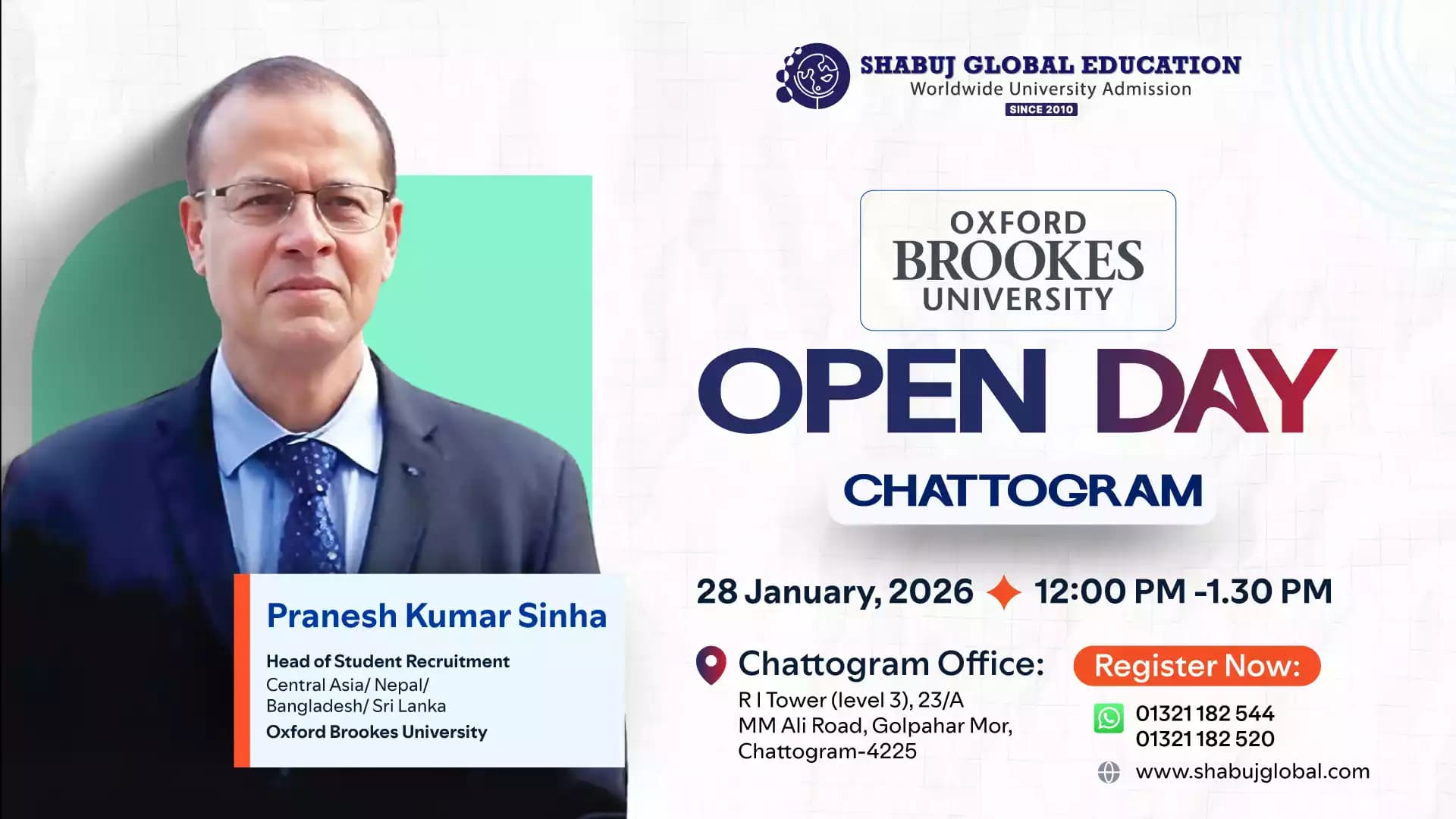 UK Study Open Day: Oxford Brookes University 2026