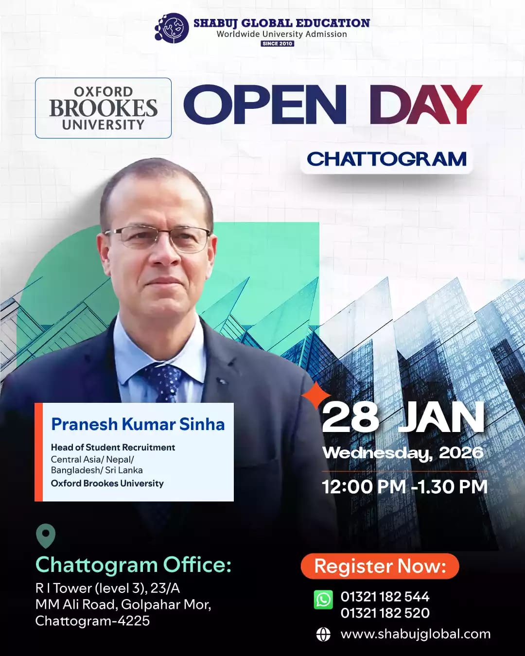 UK Study Open Day: Oxford Brookes University 2026