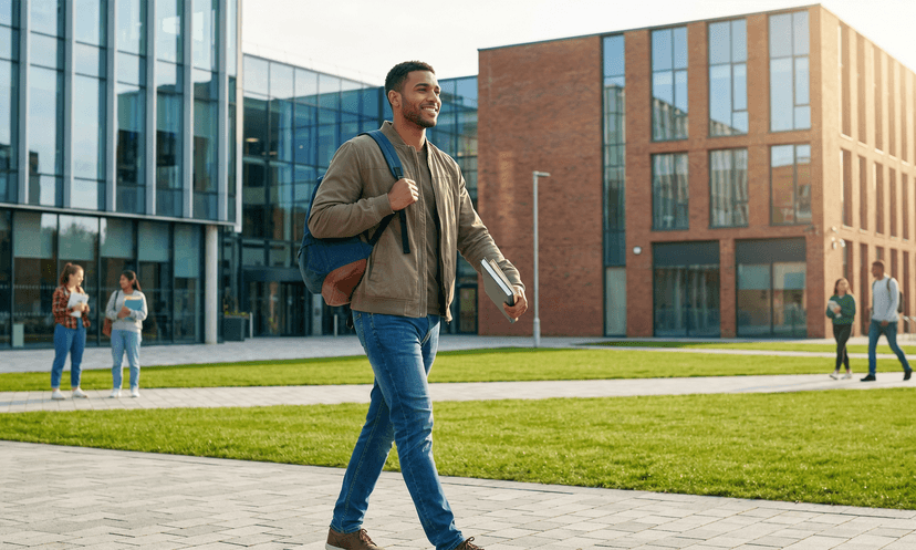 Confidence begins on campus, where learning and opportunity meet.