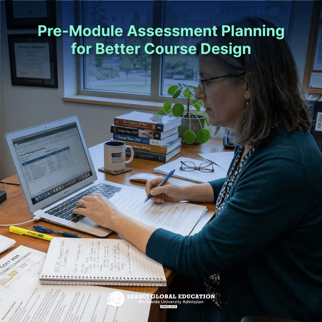 Pre-Module Assessment Planning for Better Course Design