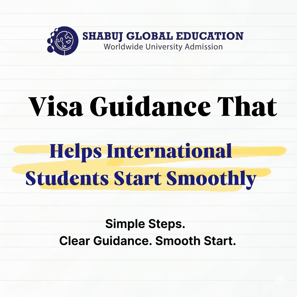 Visa Guidance That Helps International Students Start Smoothly