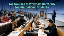 Top Courses at Wrexham University for International Students