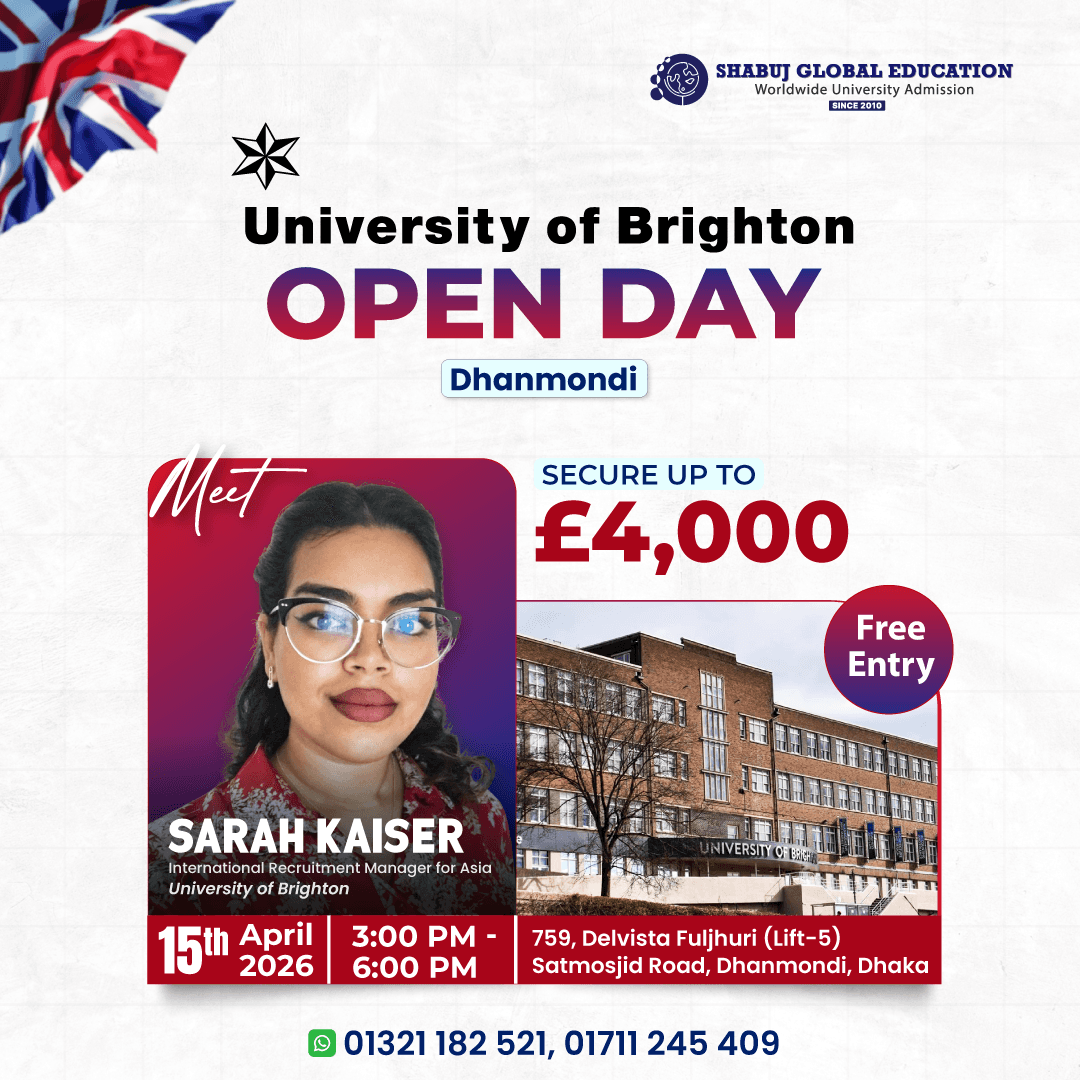 University of Brighton Open Day in Dhaka 2026