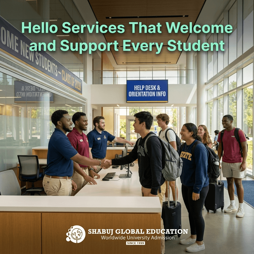 Hello Services That Welcome and Support Every Student