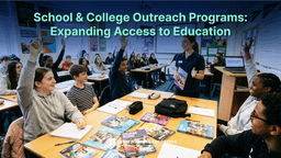 School & College Outreach Programs: Expanding Access to Education