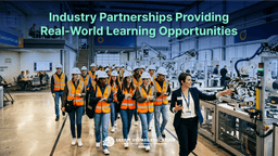 Industry Partnerships Providing Real-World Learning