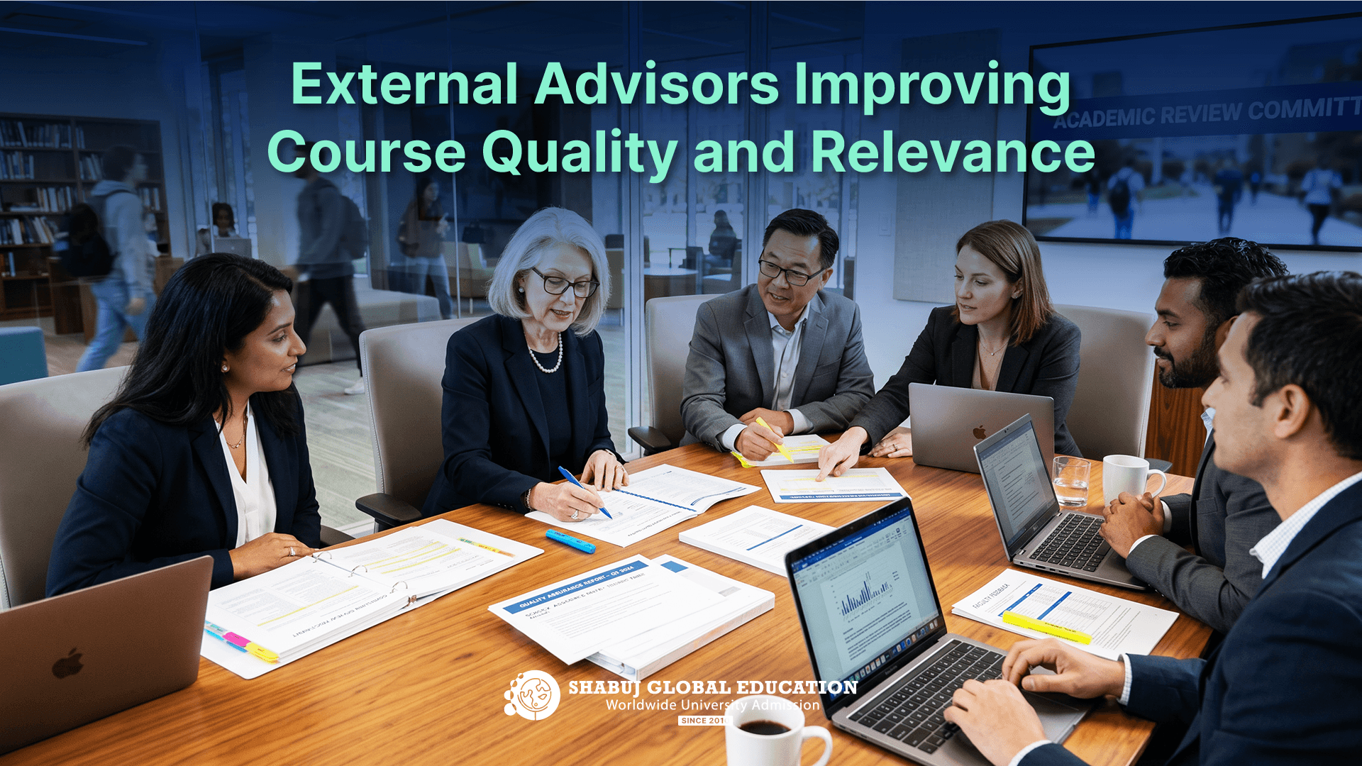 External Advisors Improving Course Quality and Relevance