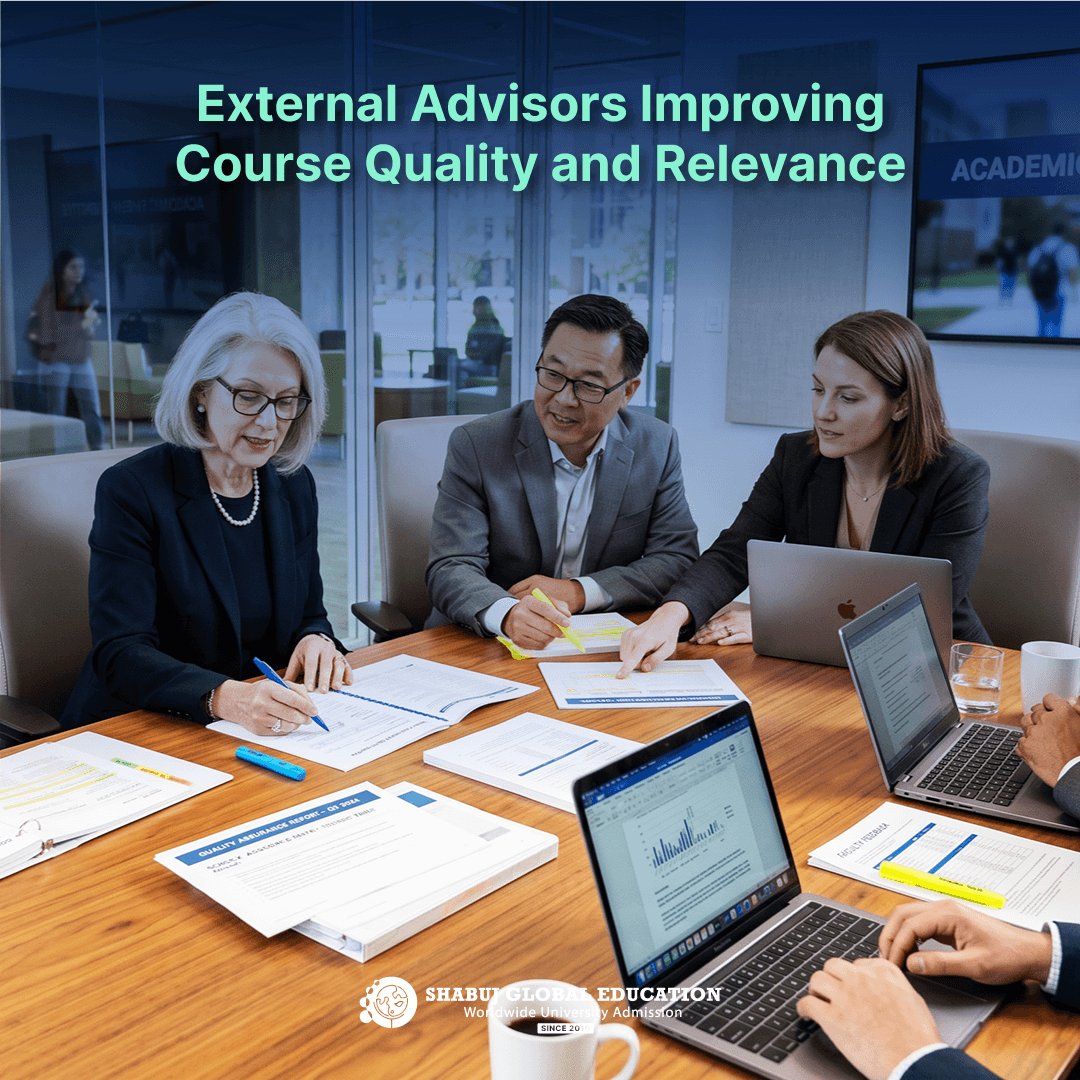 External Advisors Improving Course Quality and Relevance