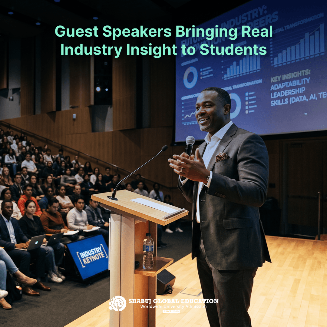 Guest Speakers Bringing Real Industry Insight to Students
