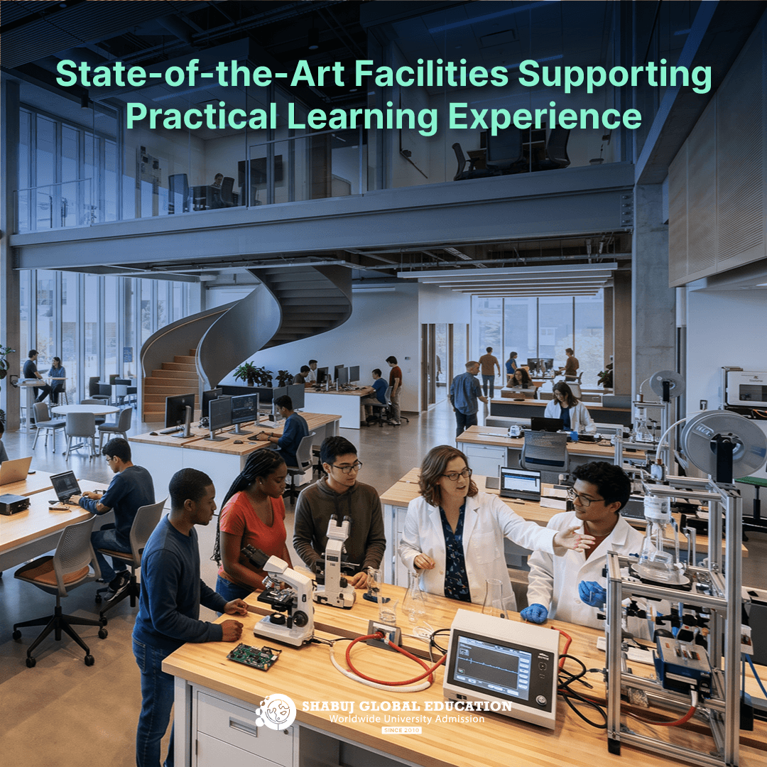 State-of-the-Art Facilities Supporting Practical Learning Experience