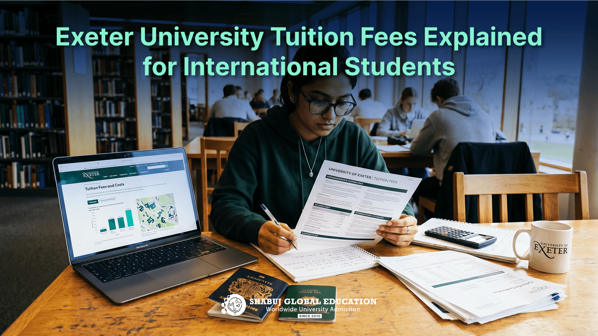 Exeter University Tuition Fees Explained for International Students