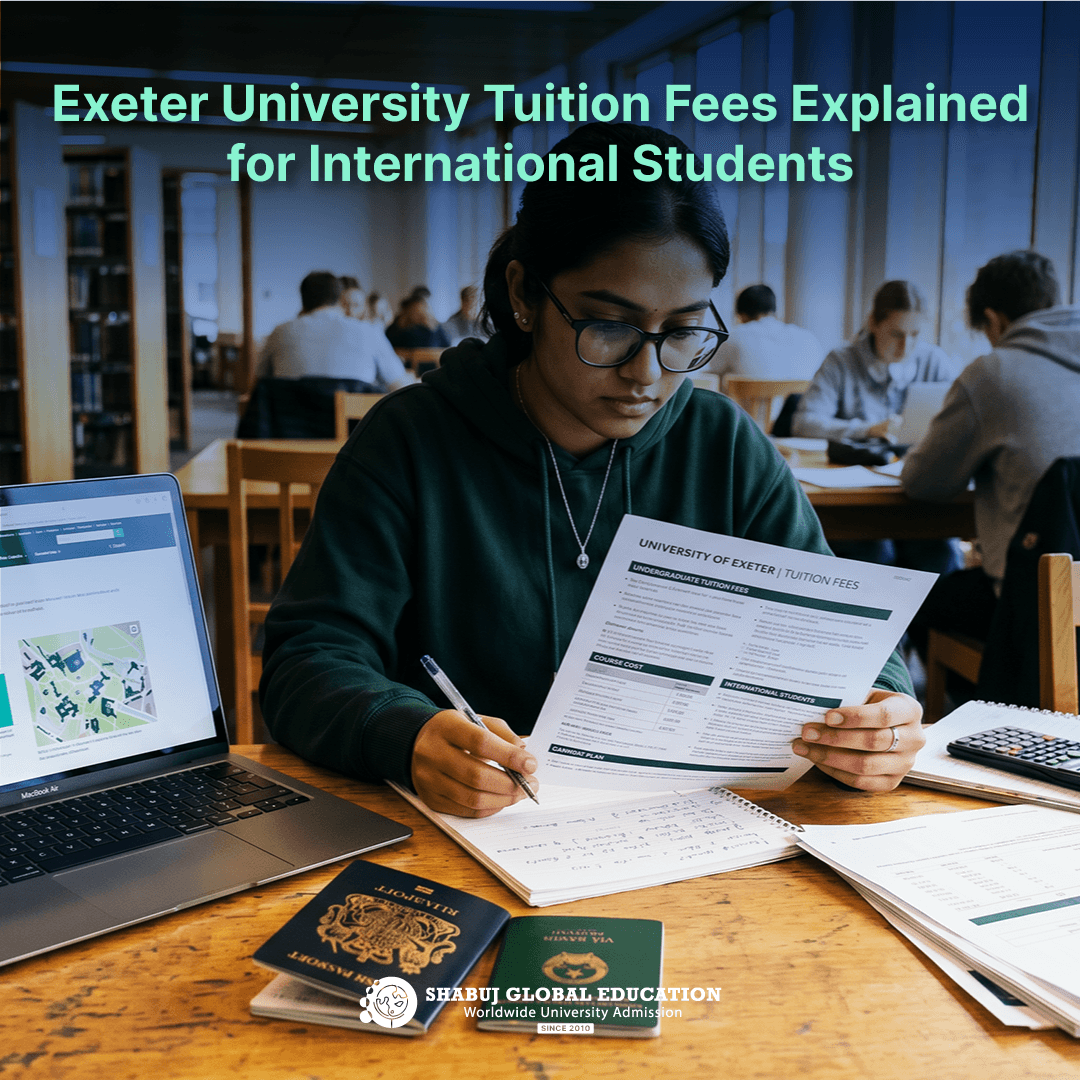 Exeter University Tuition Fees Explained for International Students