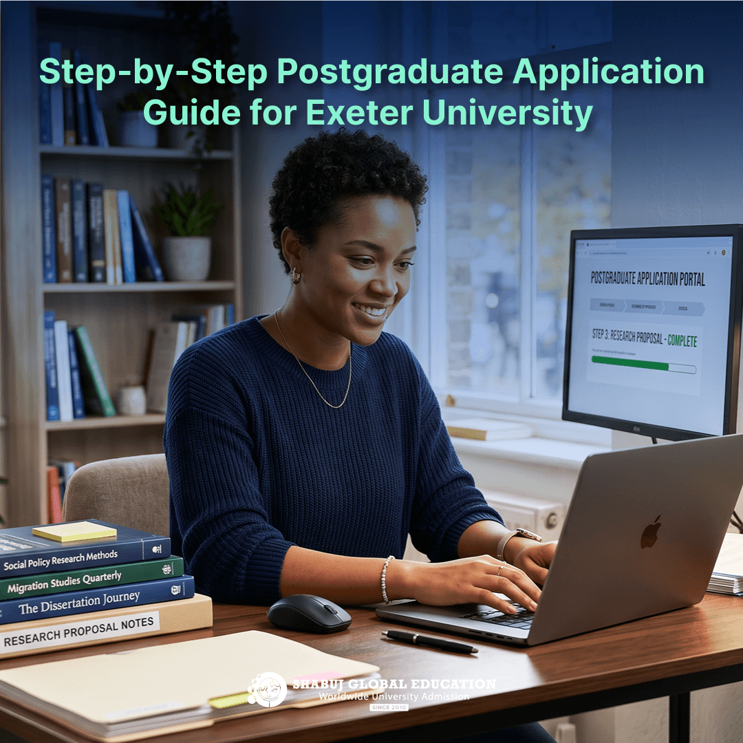 Step-by-Step Postgraduate Application Guide for Exeter University