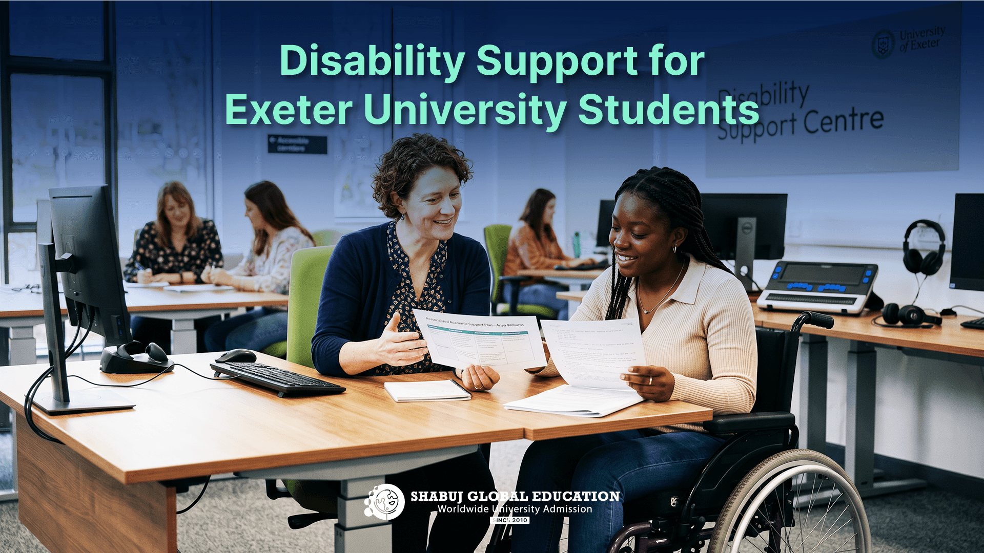 Disability Support for Exeter University Students