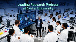 Leading Research Projects at Exeter University