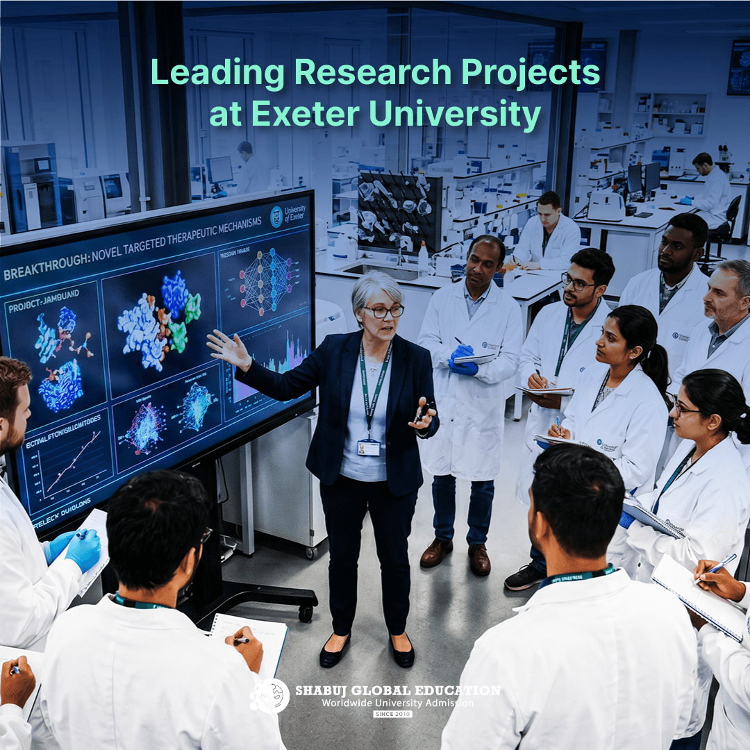 Leading Research Projects at Exeter University