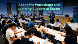 Academic Workshops and Learning Support at Exeter
