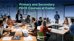 Primary and Secondary PGCE Courses at Exeter
