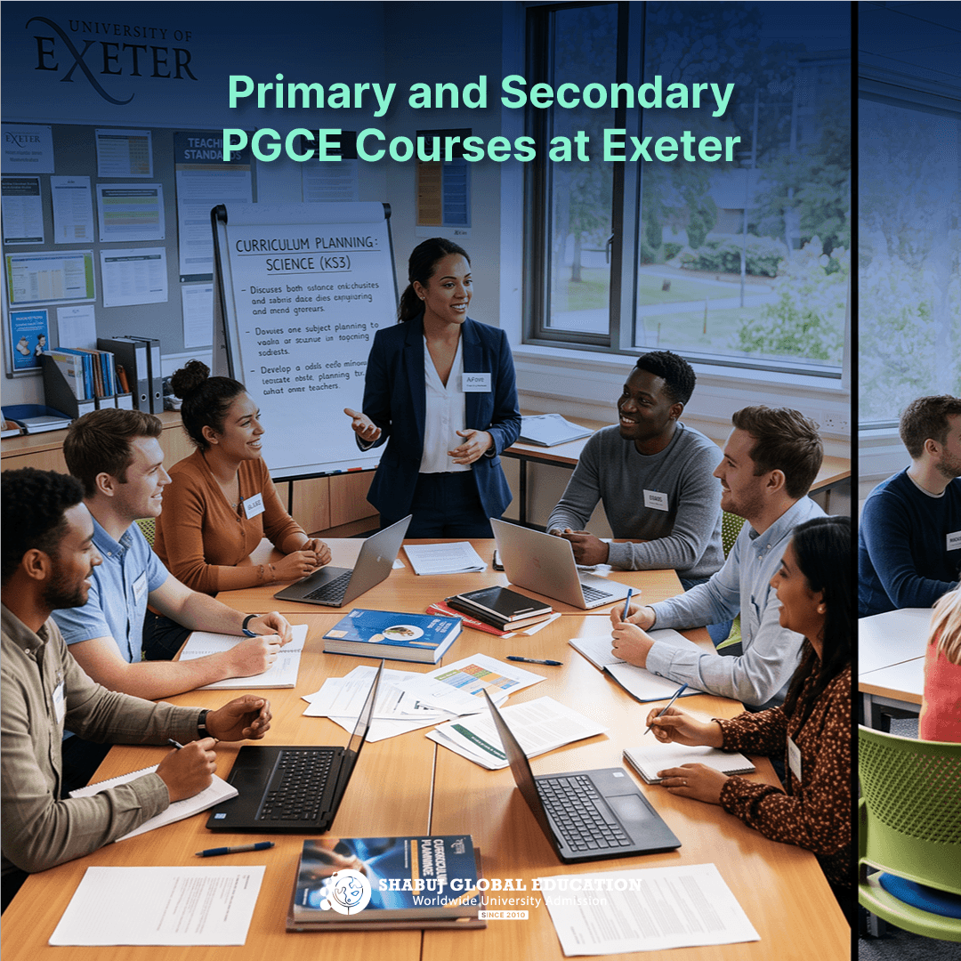 Primary and Secondary PGCE Courses at Exeter