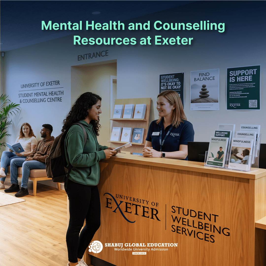 Mental Health and Counselling Resources at Exeter