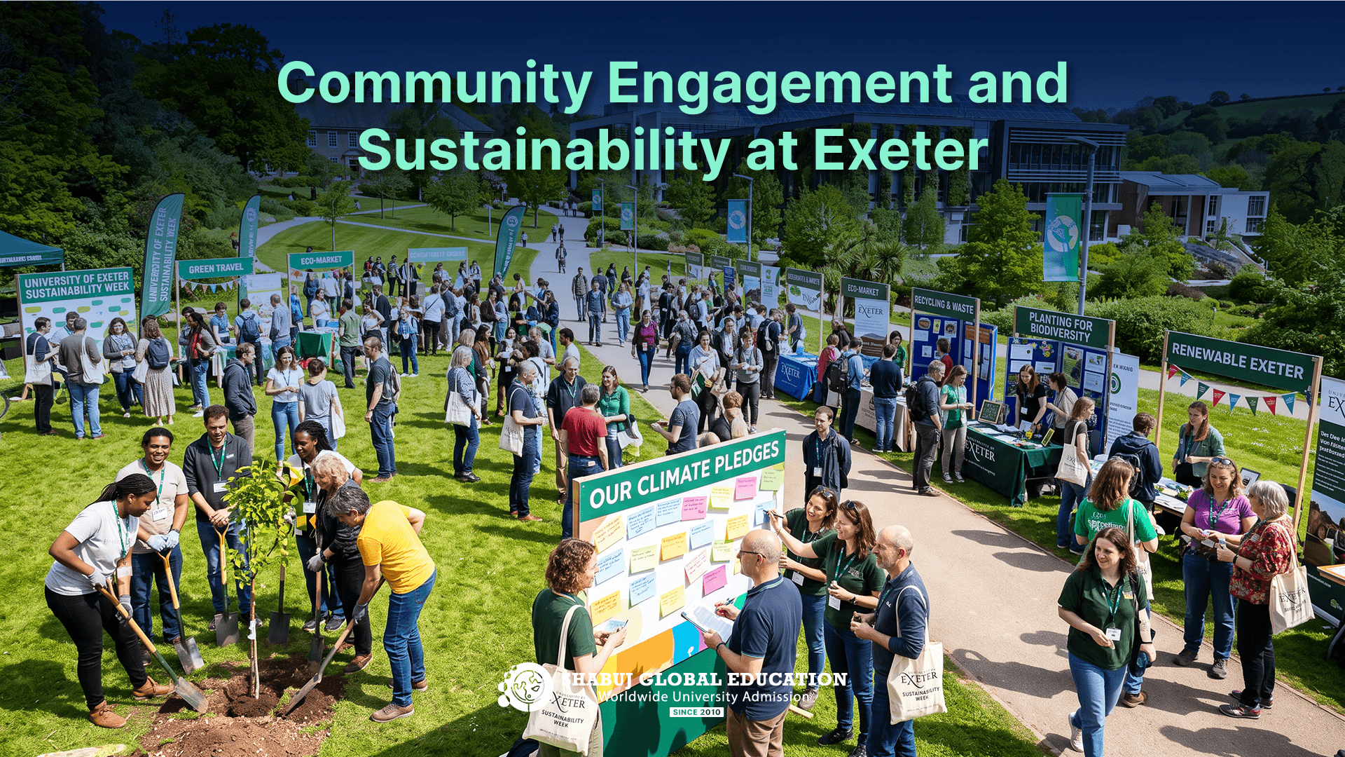 Community Engagement and Sustainability at Exeter