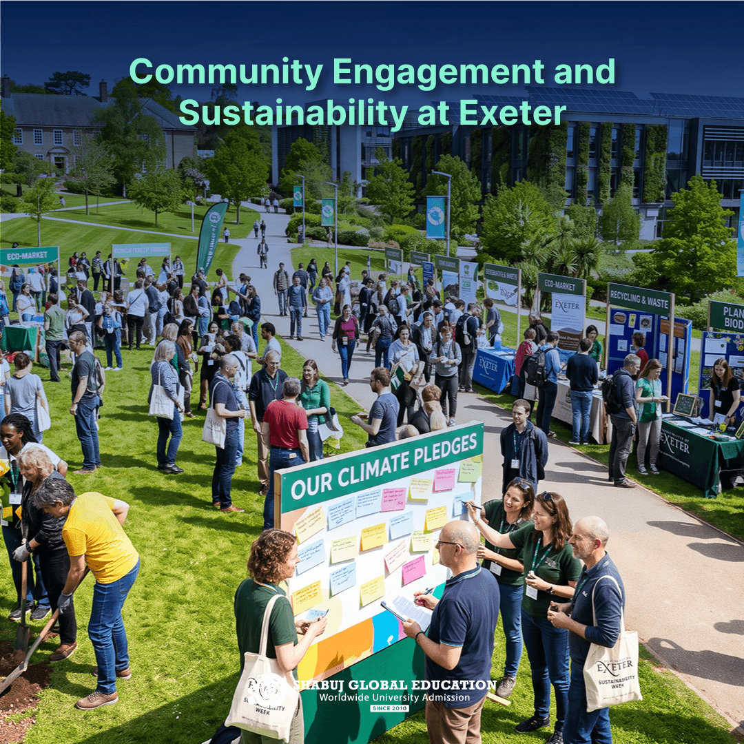 Community Engagement and Sustainability at Exeter