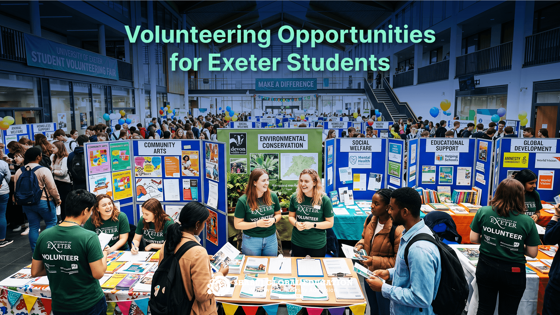 Volunteering Opportunities for Exeter Students