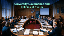 University Governance and Policies at Exeter
