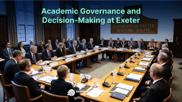 Academic Governance and Decision-Making at Exeter