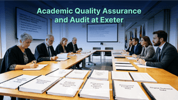 Academic Quality Assurance and Audit at Exeter