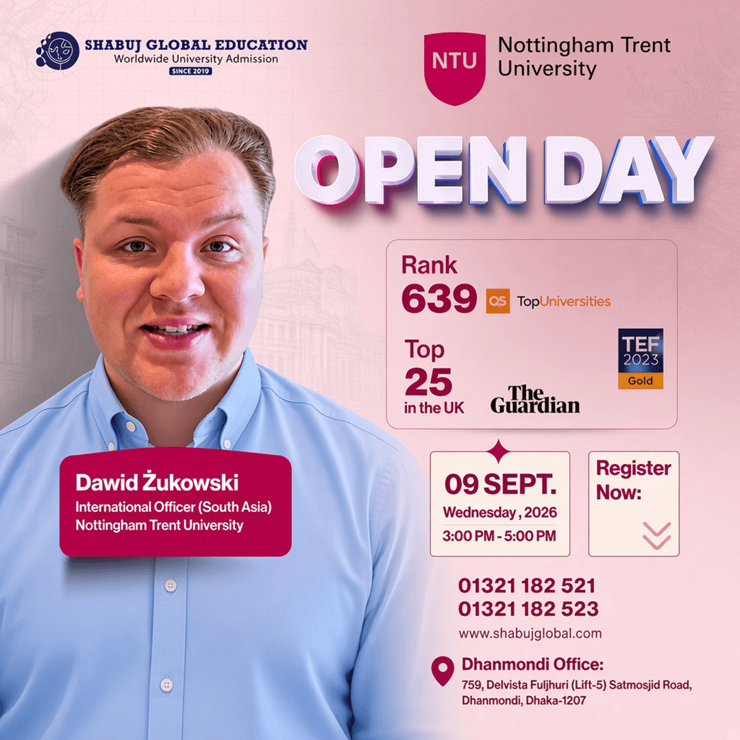 Study in UK: Nottingham Trent University Open Day Dhaka 2026