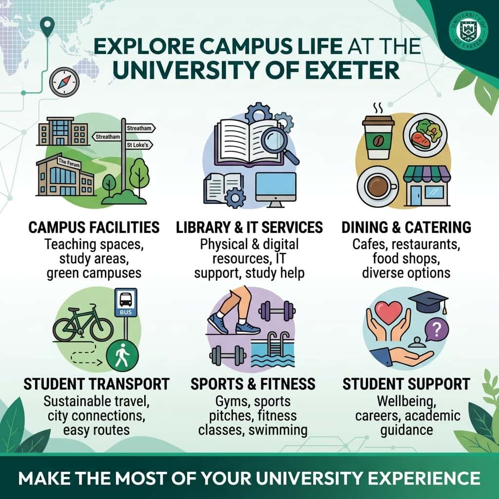 Campus Facilities and Student Services at Exeter