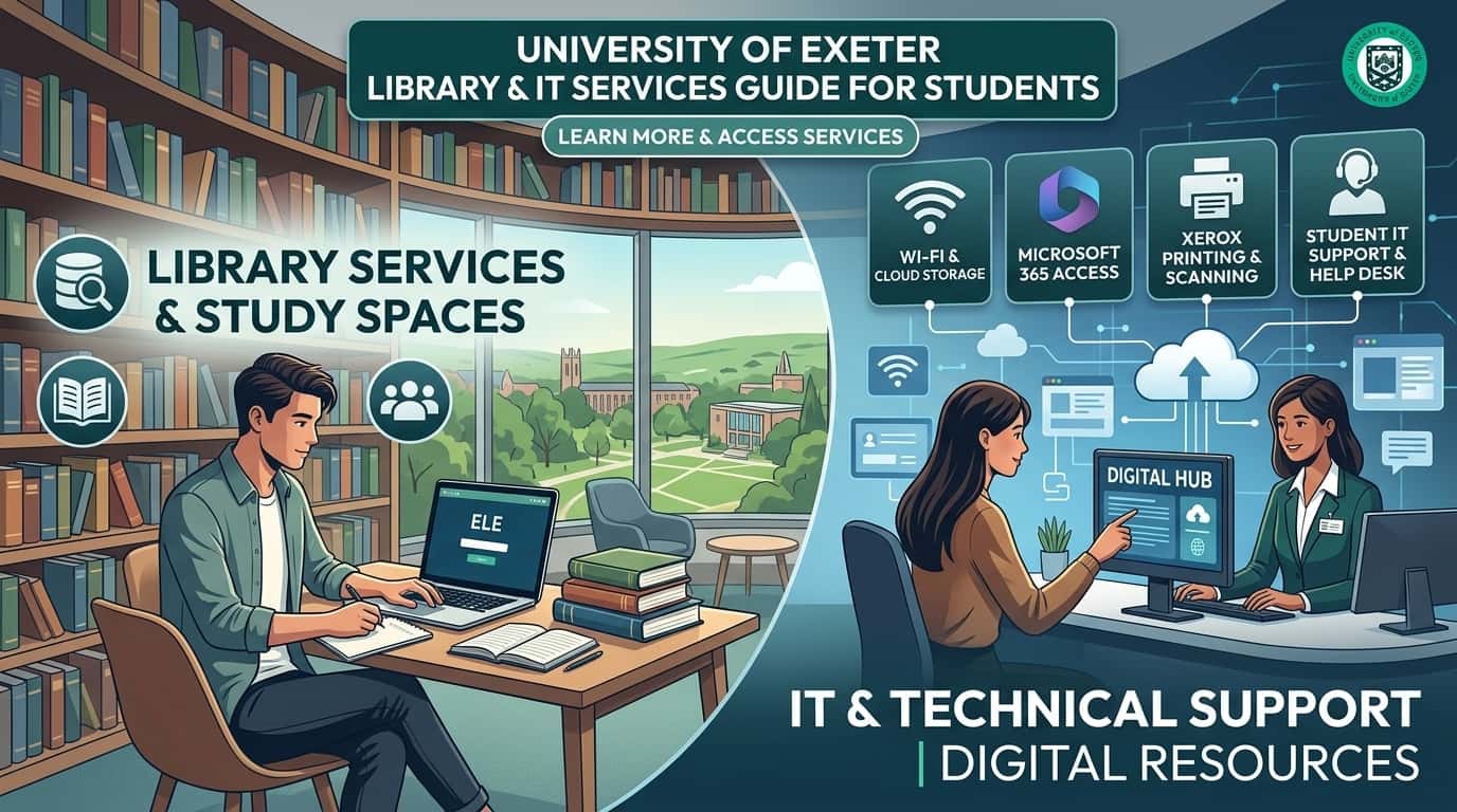Library and IT Services for Students at the University of Exeter