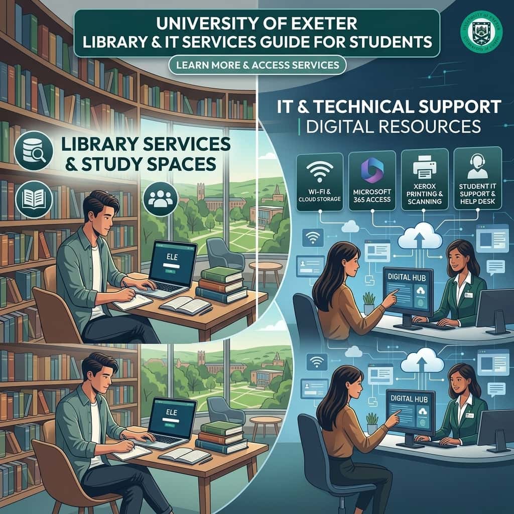 Library and IT Services for Students at the University of Exeter