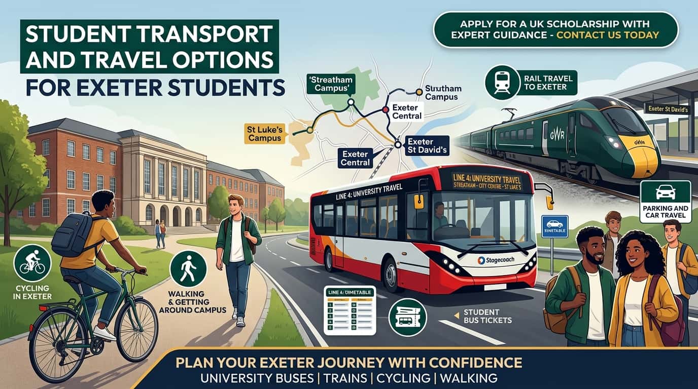Student Transport and Travel Options for Exeter Students