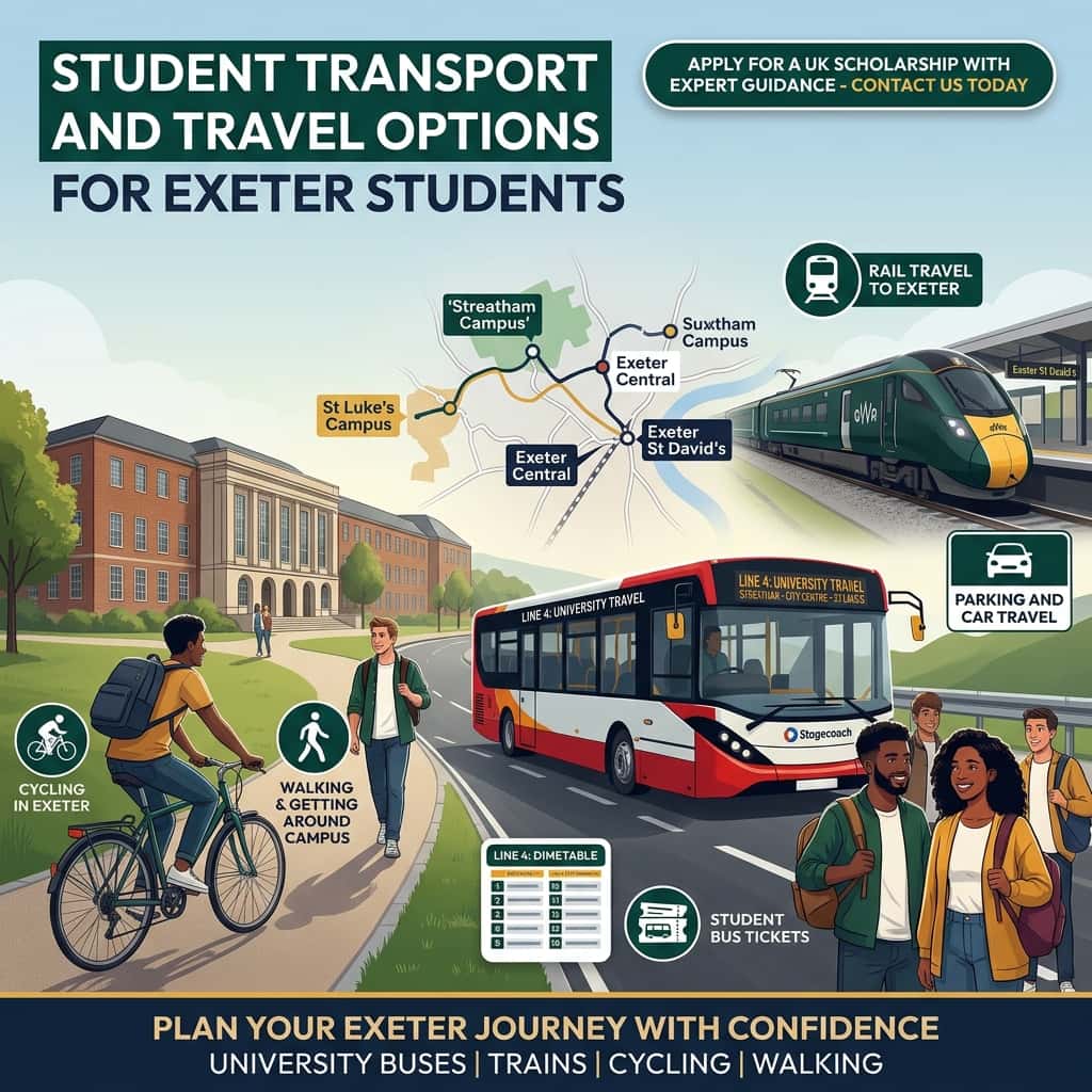Student Transport and Travel Options for Exeter Students