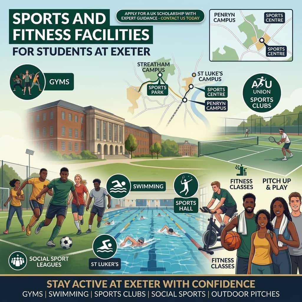 Sports and Fitness Facilities for Students at Exeter
