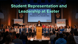 Student Representation and Leadership at Exeter