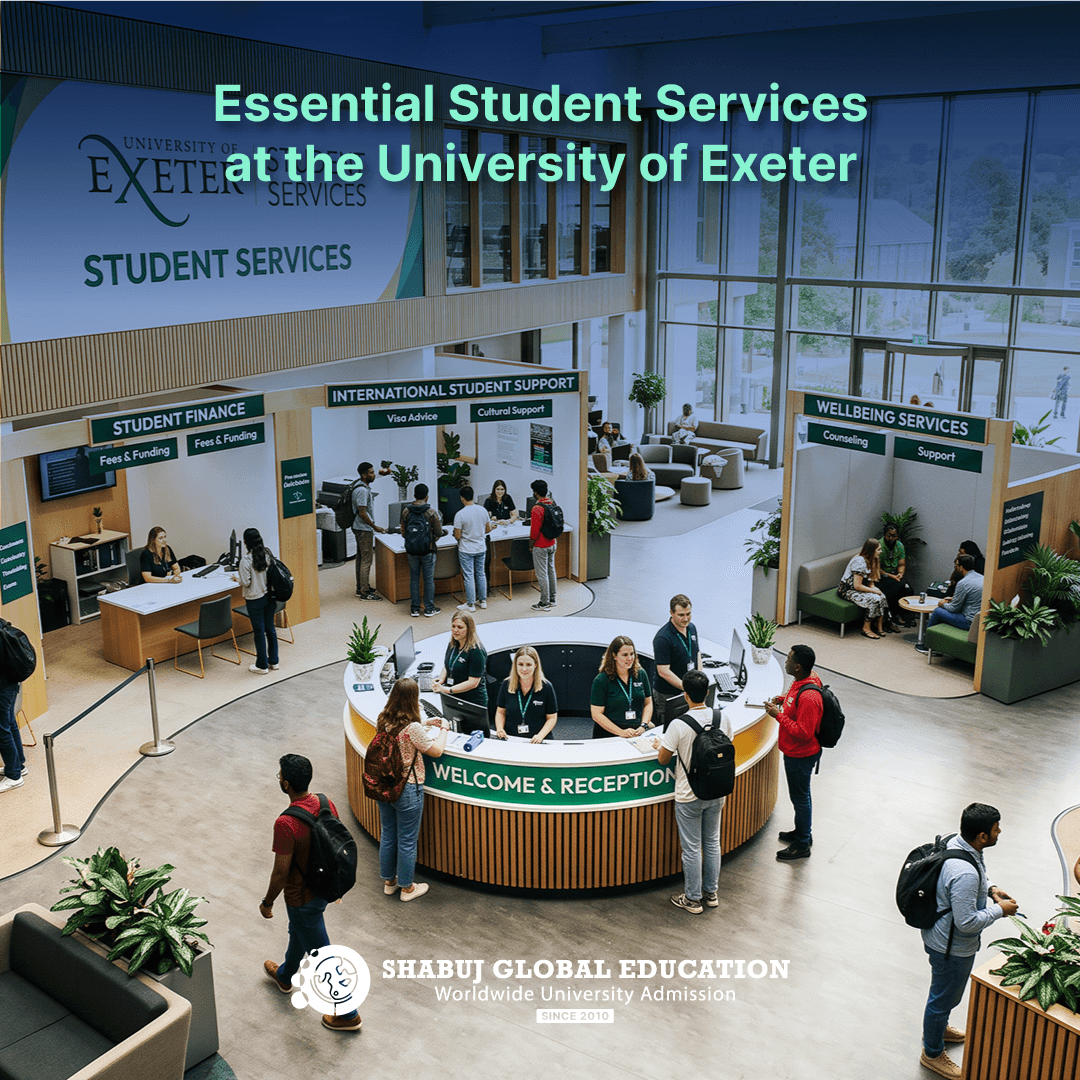 Essential Student Services at the University of Exeter