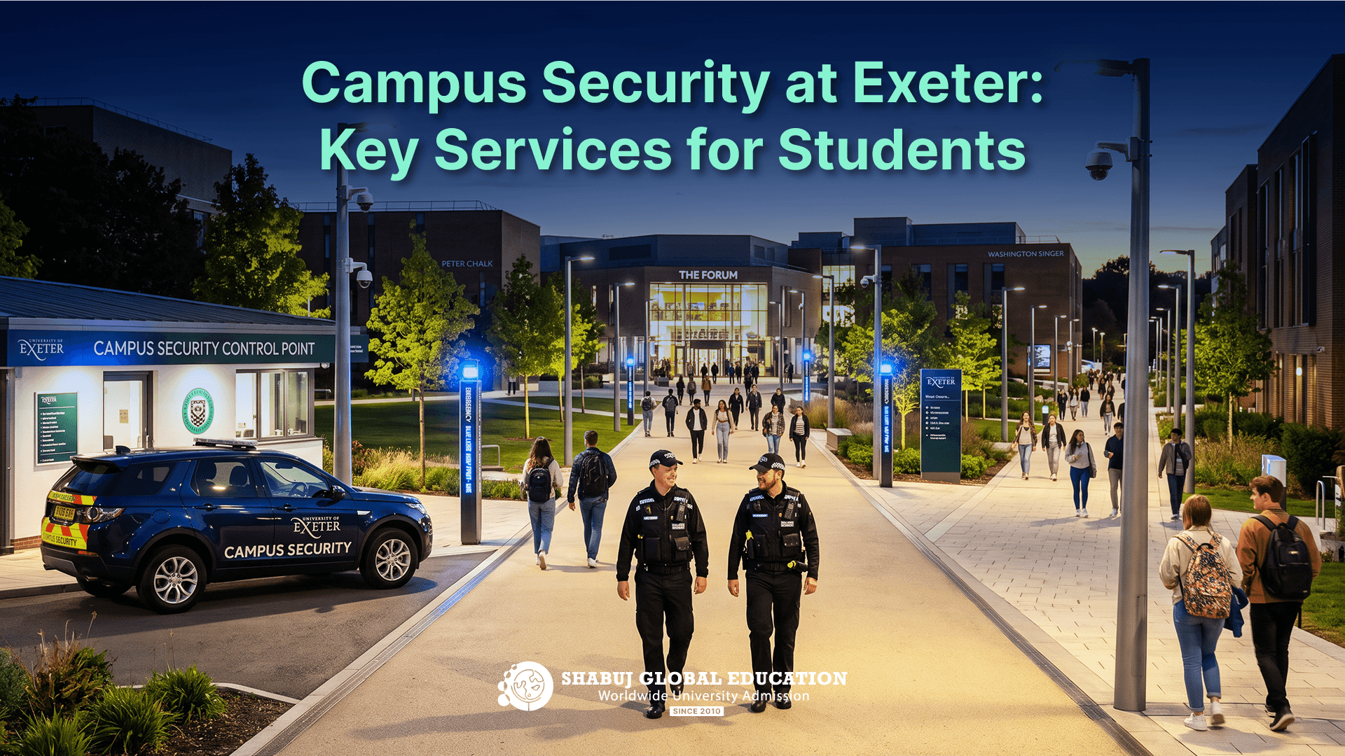 Campus Security at Exeter: Key Services for Students