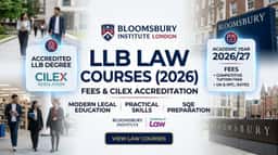 Bloomsbury LLB Law Courses (2026): Fees & CILEx Accreditation