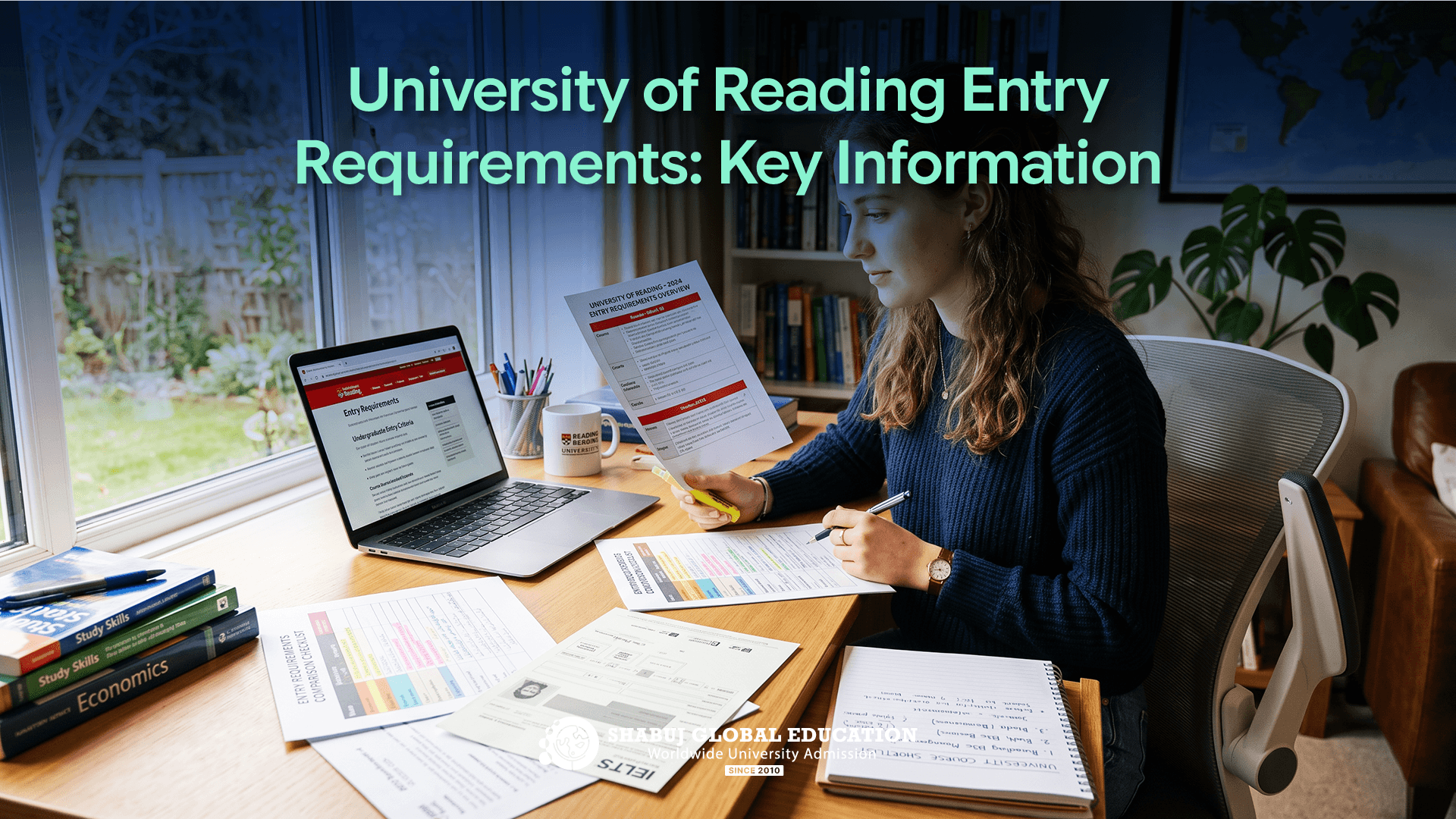 University of Reading Entry Requirements: Key Information