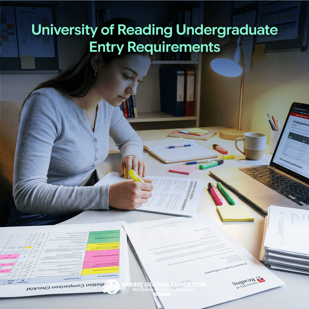 University of Reading Undergraduate Entry Requirements