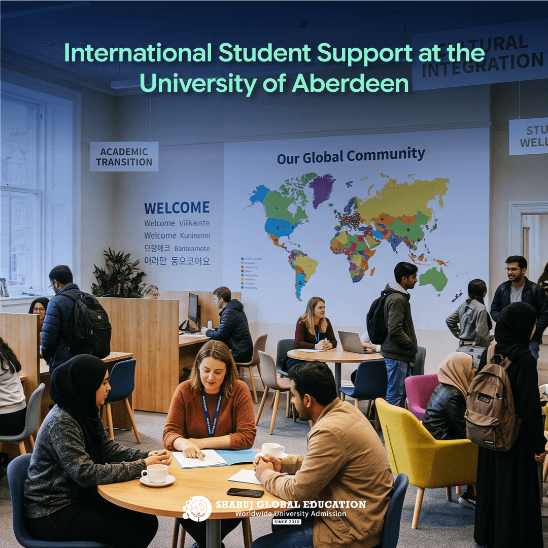 International Student Support at the University of Aberdeen
