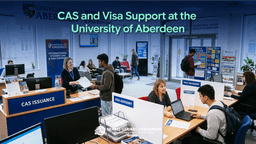 CAS and Visa Support at the University of Aberdeen